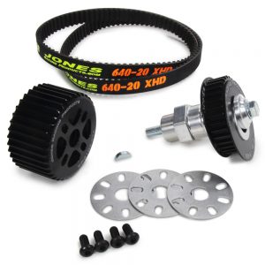 HTD Water Pump Drive Kit SBC 604 Crate JRP2010-RA-604