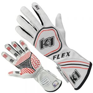 Glove Flex Small White SFI 3.3/5 K1R23-FLX-W-S