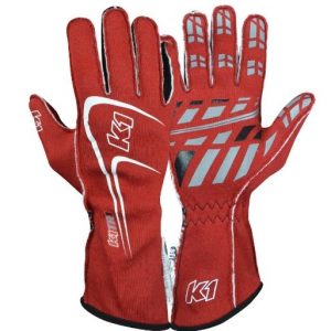Glove Track1 Red Large SFI 5 K1R23-TR1-R-L