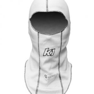 Balaclava Head Sock White Single Layer K1R26-SLH-W