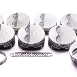 SBC Flat Top Piston Set 4.030 Bore -5cc KBP9908HC.030