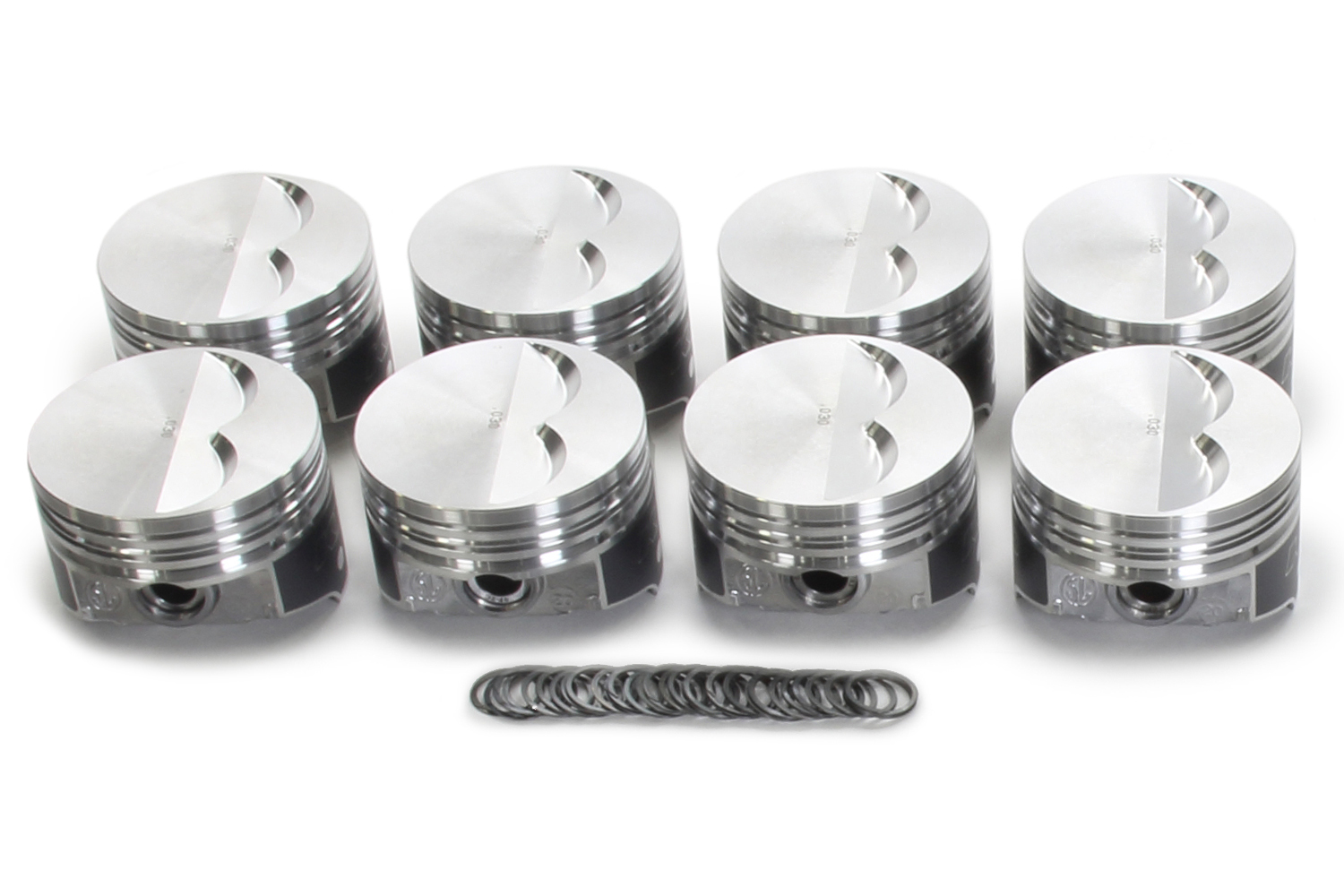 SBC Flat Top Piston Set 4.000 Bore -7cc KBPKB120.STD
