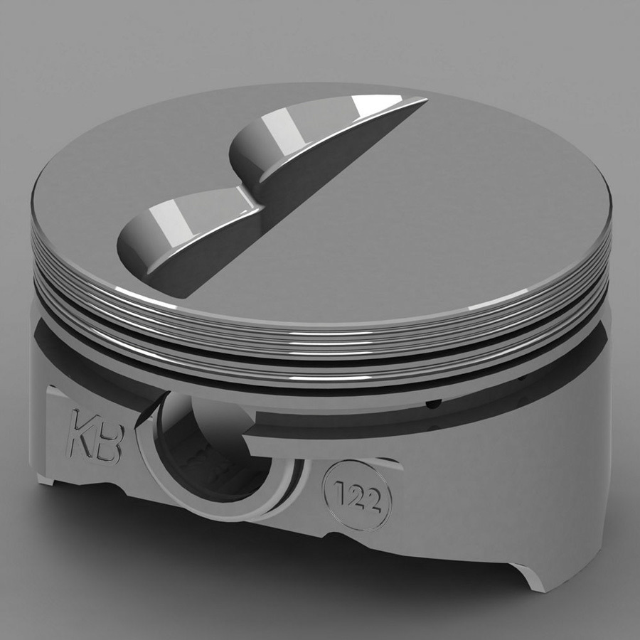 SBC Flat Top Piston Set 4.040 Bore -7cc KBPKB122.040