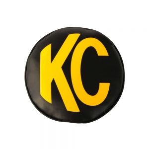 Light Covers 6in Round Black w/Yellow Soft KCH5102