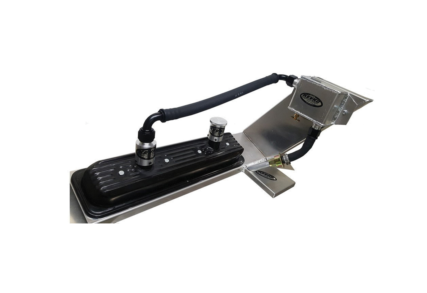 Alum Evac Tank Kit w/1-1/2in Slip ons KEVK139-OPEN
