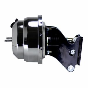 8in Dual Power Booster With Bracket Chrome LEE79