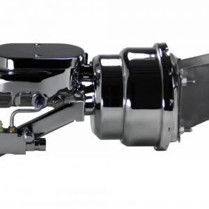 7in Dual Chrome Booster 67-72 Chevy Truck 1-1/8 LEEH76B2
