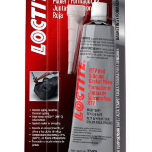RTV Red Silicone Sensor Safe 80ml/2.7oz LOC492001