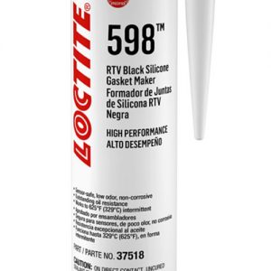 RTV 598 Black Silicone Cartridge 300ml/10.14oz LOC495074