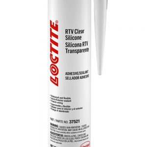 RTV Clear Silicone Adhesive Cartridge 300ml LOC495076