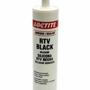 RTV Black Silicone Adhesive Cartridge 300ml LOC495315