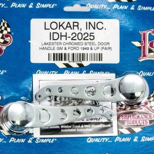 49-Up GM/Ford Door Handles Chrome Pair LOKIDH-2025
