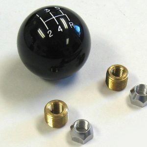 2in Black Shifter Knob 5 Speed 3/8 x 24 LOKSK-6876