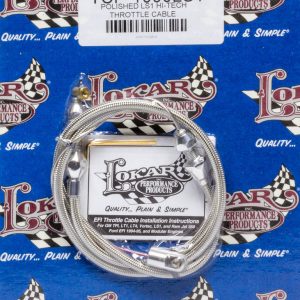 Polished LS1 Hi-Tech Throttle Cable LOKTCP-1000LS1