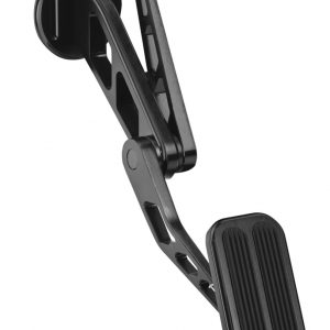 Blk 64-68 Mustang Thrott Pedal w/Rubber LOKXBAG-6115