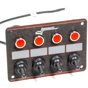 Accessory Panel Black 4 Switch w/Pilot Light LON52-44865