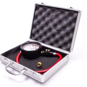 Tire Gauge 0-40PSI 3.5in GID Dual Bleed LON52-52011