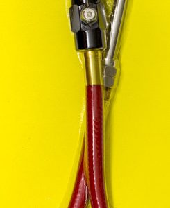 Tire Gauge 0-100PSI 2.5 in GID Deluxe Foot Valve LON52-52063