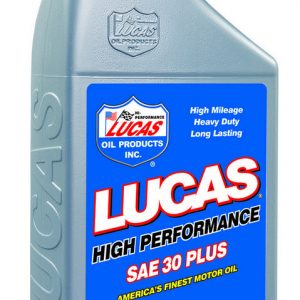 SAE 30w Motor Oil 1 Qt Petroleum LUC10053