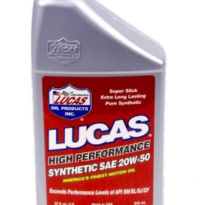 Synthetic 20w50 Oil 1 Qt LUC10054