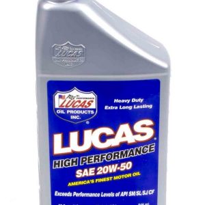 20w50 Plus Motor Oil 1 Qt Petroleum LUC10252