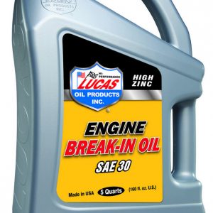 SAE 30 Break-In Oil 5 Qt Bottle LUC10631