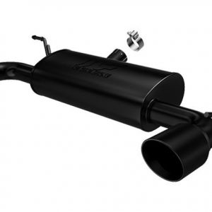 07-   Wrangler 3.6L Axle Back Exhaust Black MAG15160