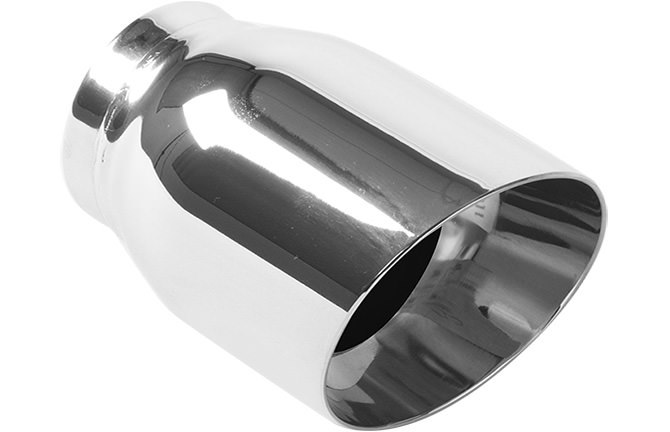 Double Wall Tip Polished 2.5in Inlet/3.5in Outlet MAG35225