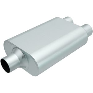 Rumble Aluminizd Muffler 3in Center/Dual 2.5 Out MAGR20402