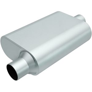 Rumble Aluminizd Muffler 2.25in Offset In/Center MAGR22441