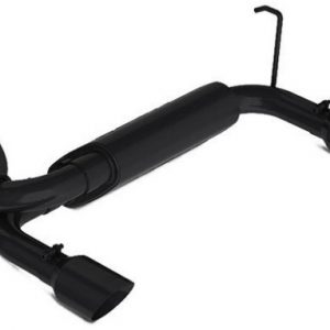 07-17 Jeep Wrangler 3.6/ 3.8L 2 1/2in Axle Back MBRS5528BLK