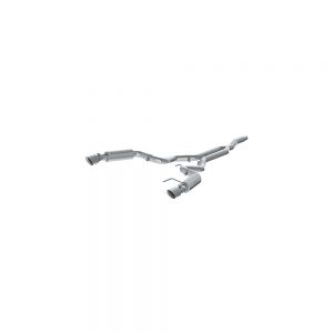 15-18 Mustang 2.3L 3in Cat Back Exhaust MBRS7275AL