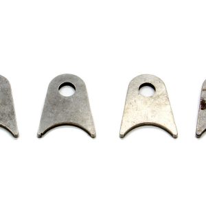 4130 Moly Chassis Tab - Flat - 3/8 Hole (4pk) MEZCT10512C