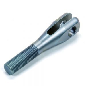 3/8in-24 Threaded Clevis 3/16in Slot- 5/16in Bolt MEZTC3824
