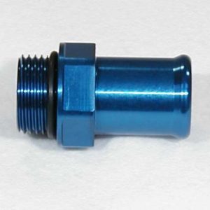 1in. Radiator Hose Fitting- Blue MEZWP12100B