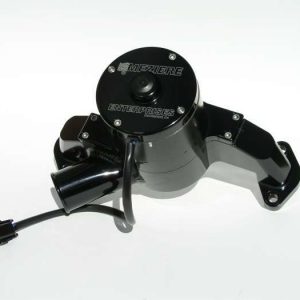 BBC Billet Electric W/P - Hi-Flow - Black MEZWP300S