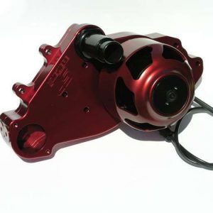 SBC LS1 Billet Electric W/P - Red MEZWP319R