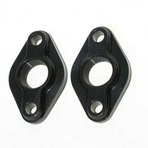 BBC Water Pump Port Adapters - Black (2pk) MEZWP80S