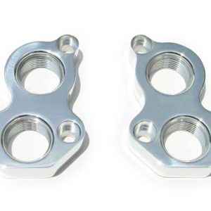 GM LS Block Adapter - Polished MEZWP89U