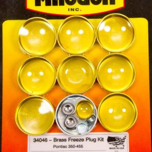 Pontiac V8 Brass Freeze Plug Kit MIL34046