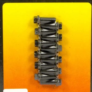 Header Bolt Kit - SBC 6pt. 3/8in x 1in MIL84542