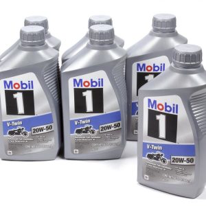 20w50 V-Twin Oil Case 6x1 Qt Motorcycle MOB112630