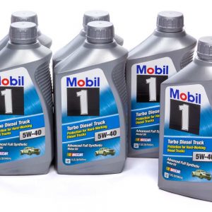 5w40 Turbo Diesel Oil Case 6x1 Qt Bottles MOB122253