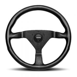Monte Carlo 320 Steering Leather Black Stitch MOMMCL32BK1B
