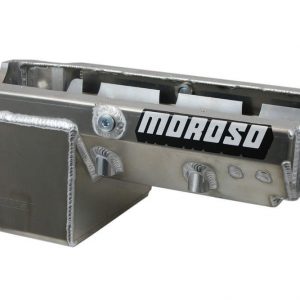 8qt Oil Pan - SBC Drag Race w/2-Piece Rear Main MOR21240