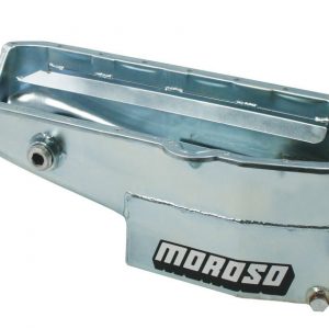 SBC C/T Oil Pan - 7qt. 1pc. R/M w/Ins. Bung MOR21324
