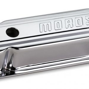 Chrome B/E Valve Covers Pontiac V8 Tall w/Baffle MOR68281