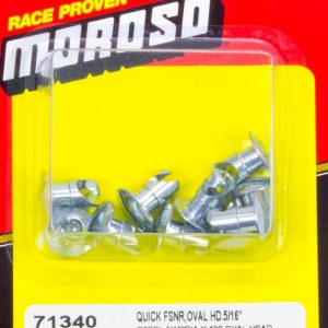 Steel Quick Fasteners- Oval Head-5/16in x .400i MOR71340