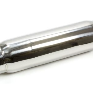 S/S Spiral Flow Muffler - 3.5in Polished MOR94056