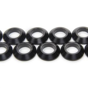 1in Cone Spacer 10 pack Aluminum - Black MPD41006